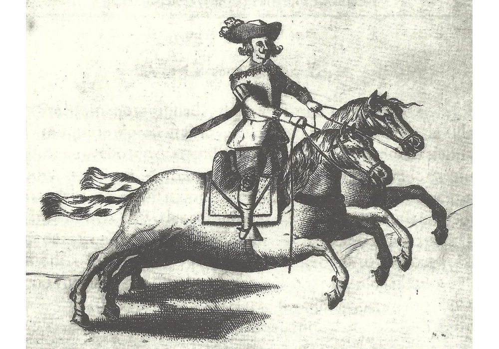 Ejercicios gineta-Tapia Salcedo-Diego Diaz-Incunables Libros Antiguos-libro facsimil-Vicent Garcia Editores-3 Carrera dos caballos.